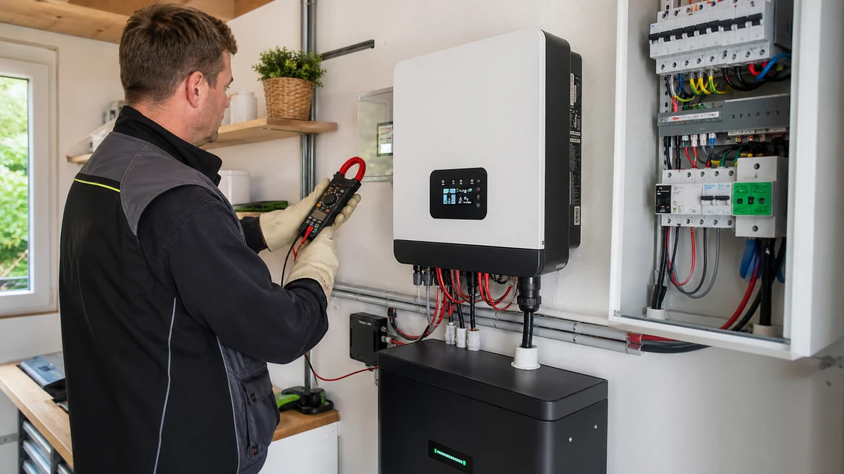 Onduleur hybride 6kW : tensions PV, double MPPT et circuits de secours à vérifier avant installation